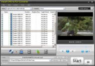 Ainsoft DVD to FLV Converter screenshot